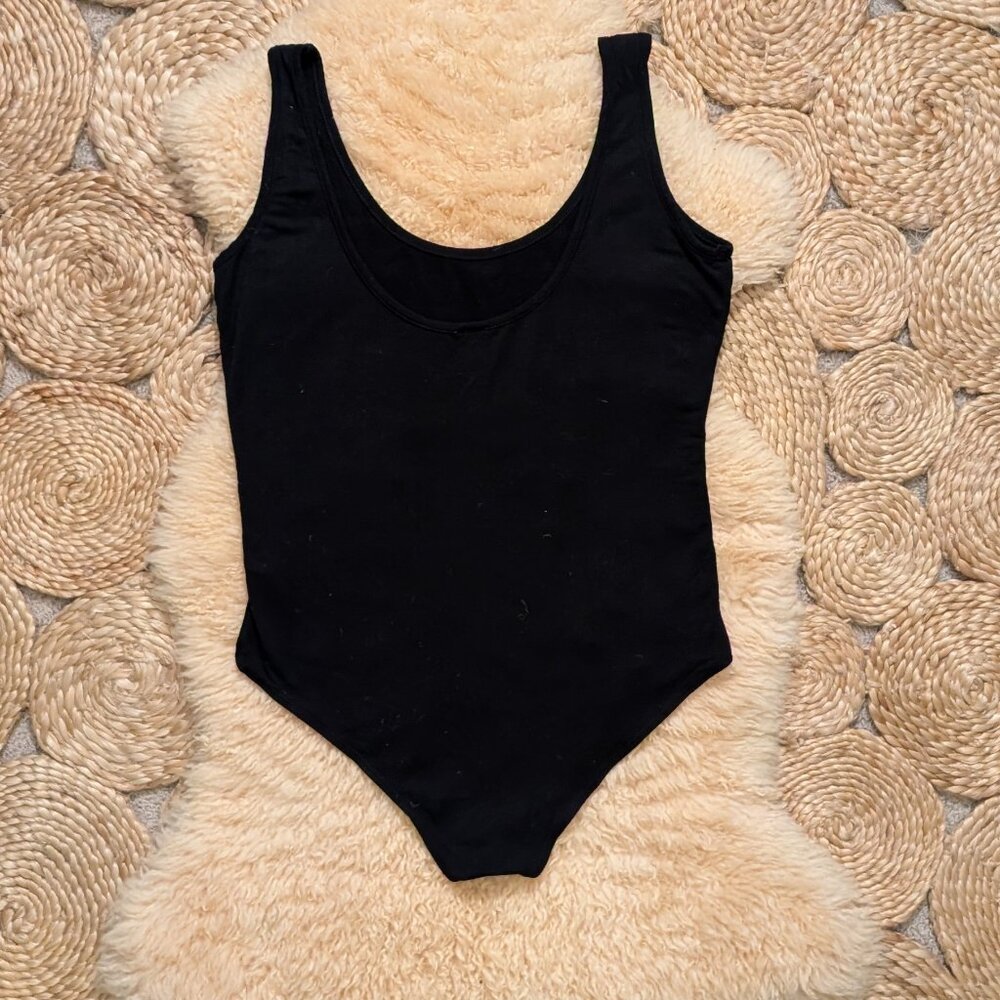 Studio Ko La Black Tank Bodysuit
